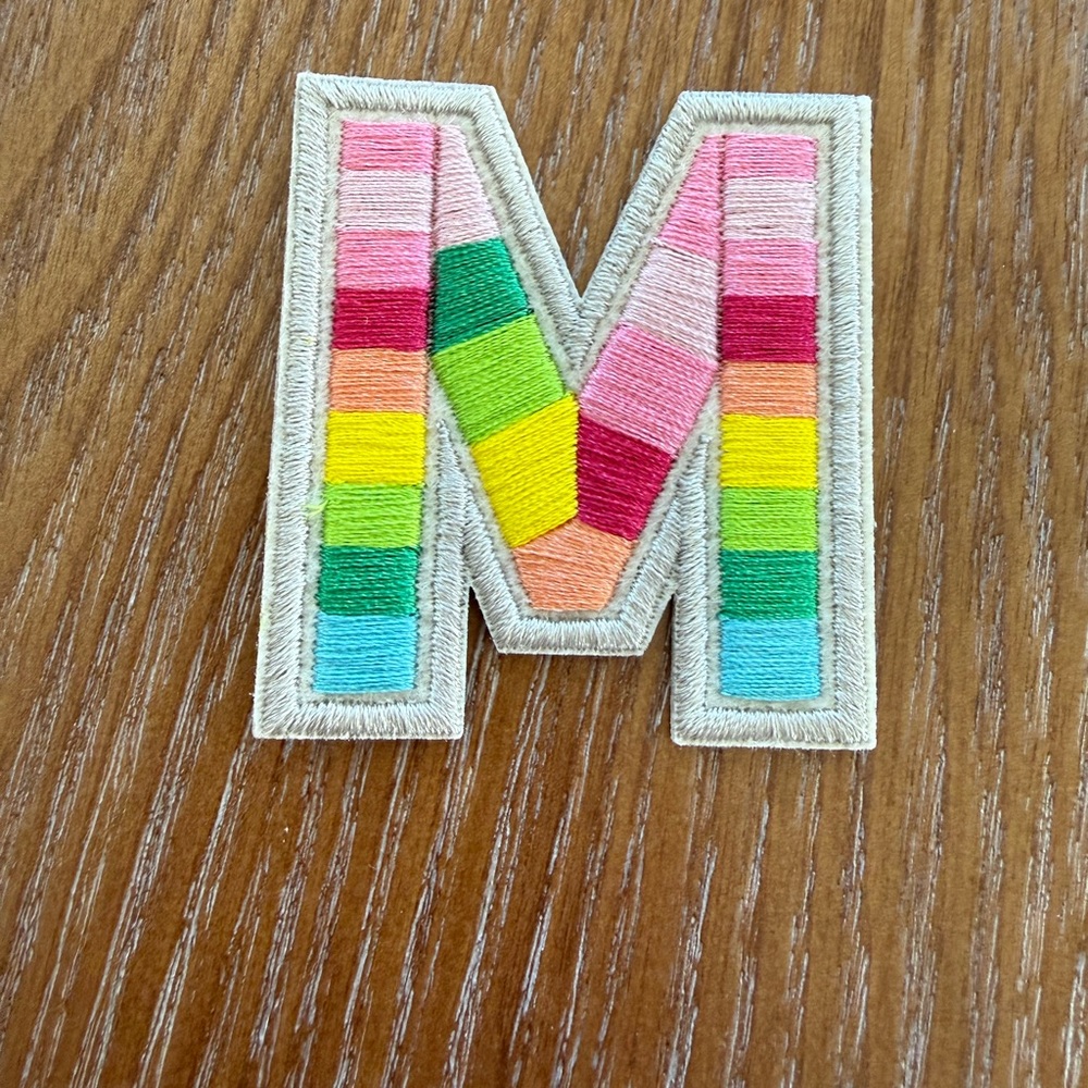 Colorful Letter Peel N Stick
